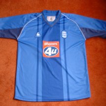 Birmingham City Home baju bolasepak 2002 - 2003 sponsored by phones 4u