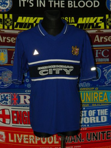 Birmingham City Training/Leisure football shirt 2000 - 2004