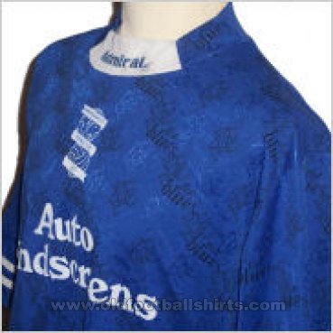 Birmingham City Home maglia di calcio 1995 - 1996