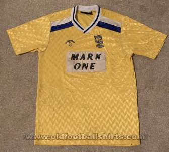 Birmingham City Maglia da trasferta maglia di calcio 1989 - 1990