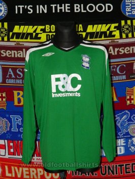 Birmingham City Goalkeeper football shirt 2008 - 2009
