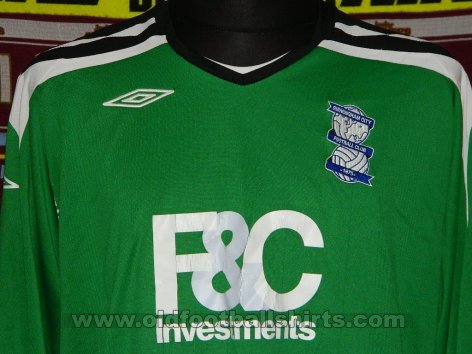 Birmingham City Goalkeeper football shirt 2008 - 2009