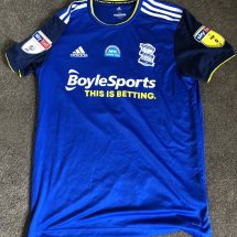 Birmingham City Home baju bolasepak 2019 - 2021 sponsored by Boylesports