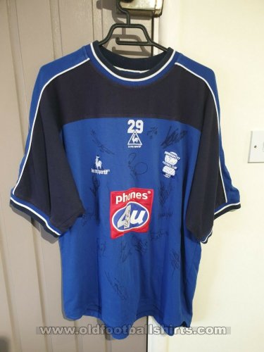 Birmingham City Training/Leisure football shirt 2002 - 2003
