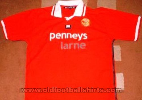 Larne Home football shirt 2003 - 2004