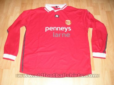 Larne Home football shirt 2003 - 2004
