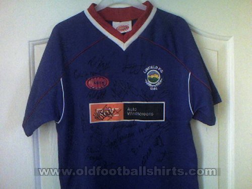 Linfield Home football shirt 2001 - 2003