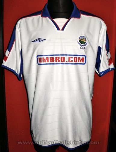 Linfield Away football shirt 2004 - 2005