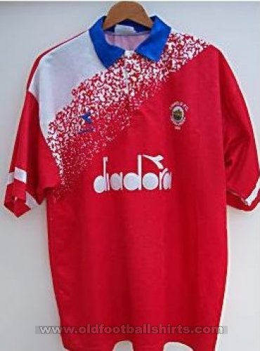 Linfield Away football shirt 1995 - 1997