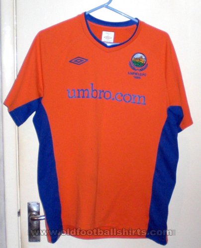 Linfield Away football shirt 2010 - 2011