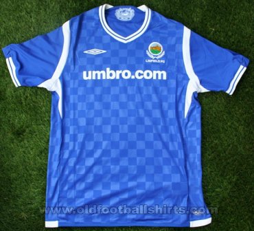 Linfield Home football shirt 2010 - 2012