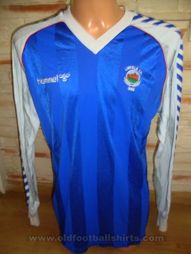 Linfield Home football shirt 1986 - 1987