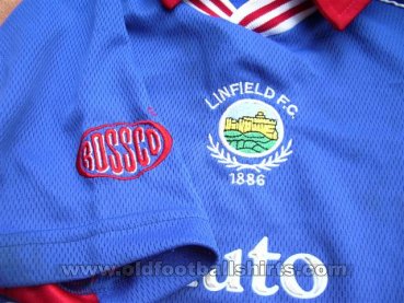 Linfield Home football shirt 1999 - 2000