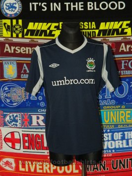 Linfield Away football shirt 2011 - 2012