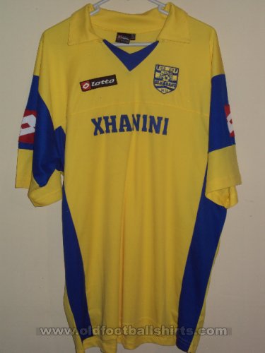 KF Elbasani Home football shirt 2005 - 2006