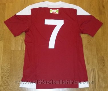 Burundi Home football shirt 2016 - 2018