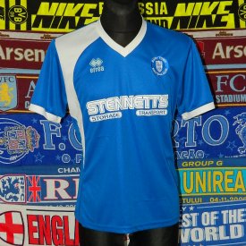 Bury Town  Home football shirt 2012 - ? sponsored by Stennetts