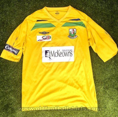 Newry City AFC Away football shirt 2009 - 2010