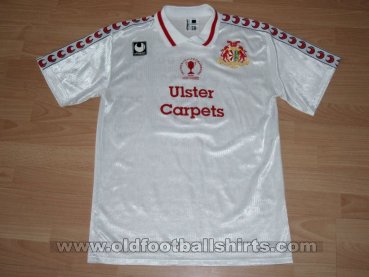 Portadown Away football shirt 1995 - 1996