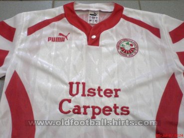 Portadown Away football shirt 1997 - 1999
