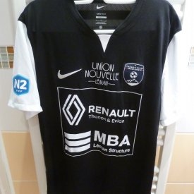 Évian Thonon Gaillard FC Home football shirt 2023 - 2024 sponsored by Renault