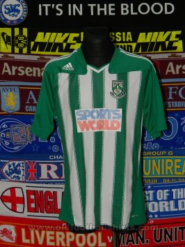 Bray Wanderers Home football shirt 2009 - 2010