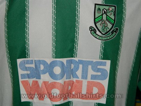 Bray Wanderers Home football shirt 2009 - 2010
