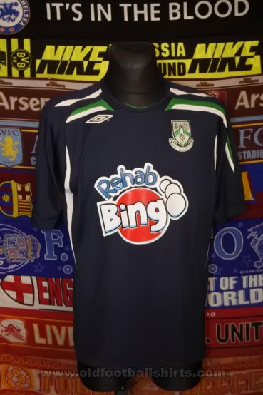 Bray Wanderers Away football shirt 2009 - 2010
