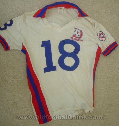 Dallas Tornado Home football shirt 1976 - ?