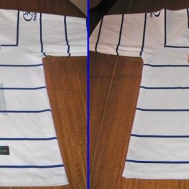 Naval de Talcahuano Home football shirt 2003 sponsored by Santa Isabel