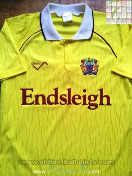 Burnley Away football shirt 1991 - 1993