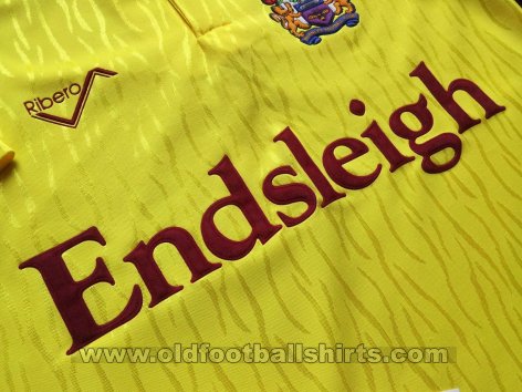 Burnley Away football shirt 1991 - 1993