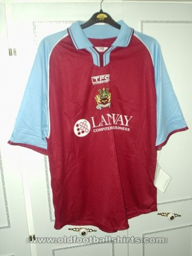 Burnley Home Fußball-Trikots 2002 - 2003