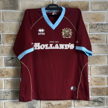 Burnley Home camisa de futebol 2007 - 2008 sponsored by Hollands
