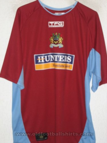 Burnley Home maglia di calcio 2004 - 2005
