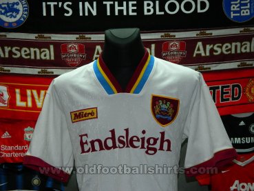 Burnley Away football shirt 1995 - 1996