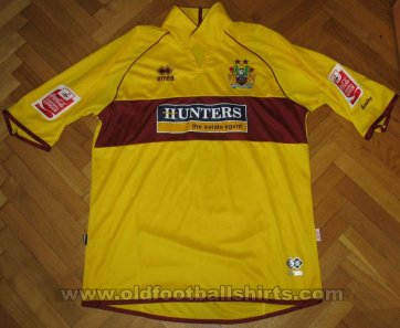 Burnley Weg Fußball-Trikots 2006 - 2007