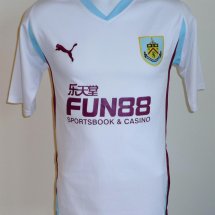 Burnley Home camisa de futebol 2010 - 2011 sponsored by FUN88