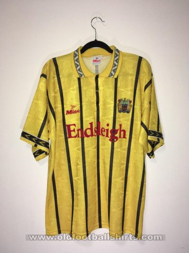 Burnley Maglia da trasferta maglia di calcio 1993 - 1995