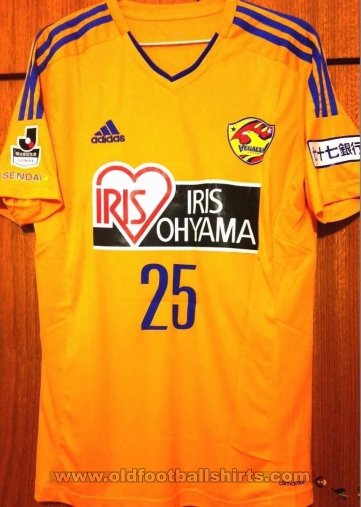 Vegalta Sendai Home football shirt 2015
