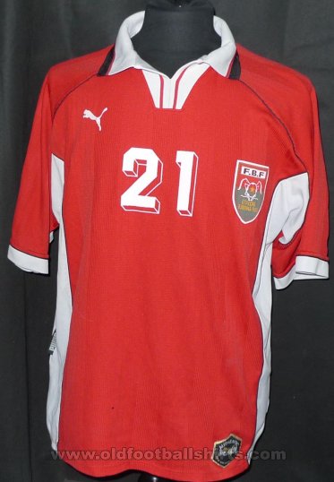 Burkina Faso Home football shirt 1999 - 2001