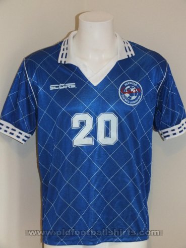 Bermuda Home football shirt 1992 - 1994