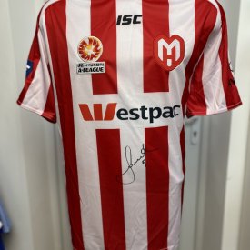 Melbourne City Home football shirt 2011 - ? sponsored by Westpac
