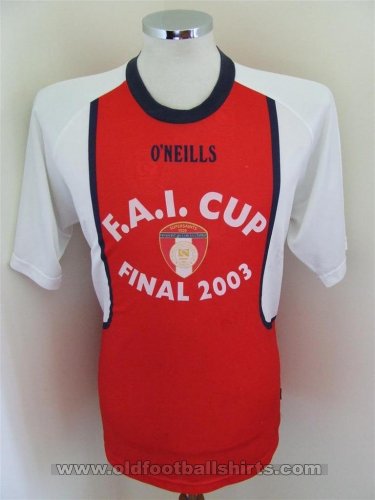 St Patricks Athletic Training/Leisure football shirt 2003