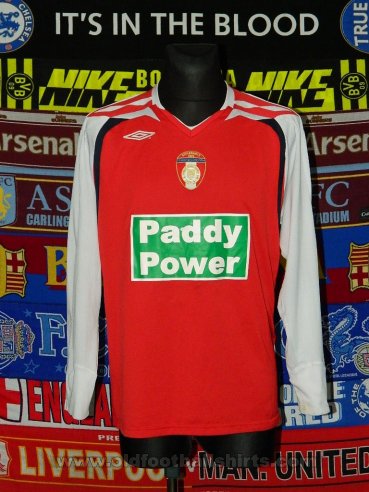 St Patricks Athletic Home football shirt 2008 - 2010