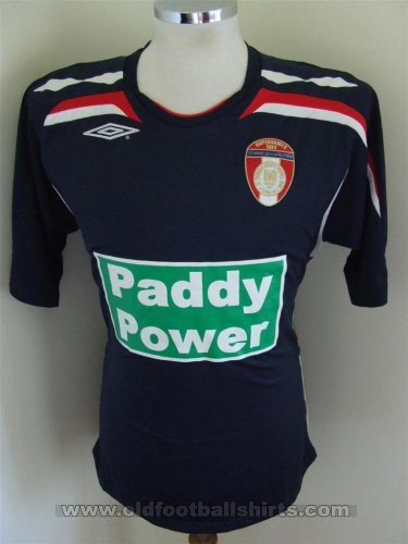 St Patricks Athletic Away football shirt 2008 - 2010