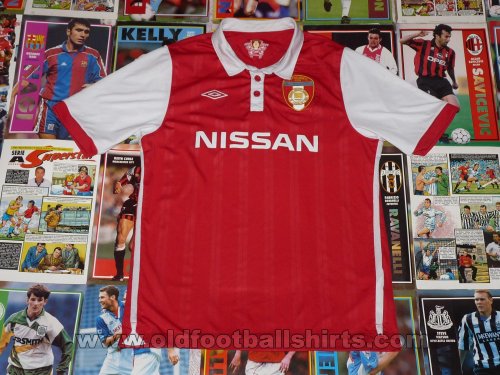 St Patricks Athletic Home football shirt 2010 - 2011