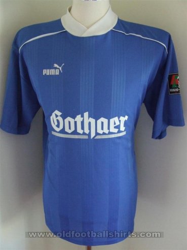 Wuppertaler SV Home football shirt 1998 - 1999