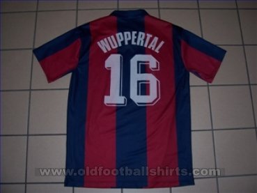 Wuppertaler SV Home football shirt 1991 - 1992
