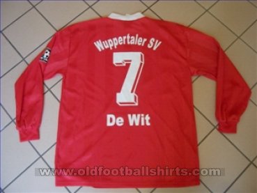 Wuppertaler SV Away football shirt 1998 - 1999